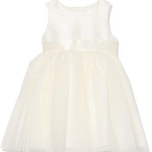 Pippa & Julie Ivory Shantung Ballerina Dress / NWT / 24m